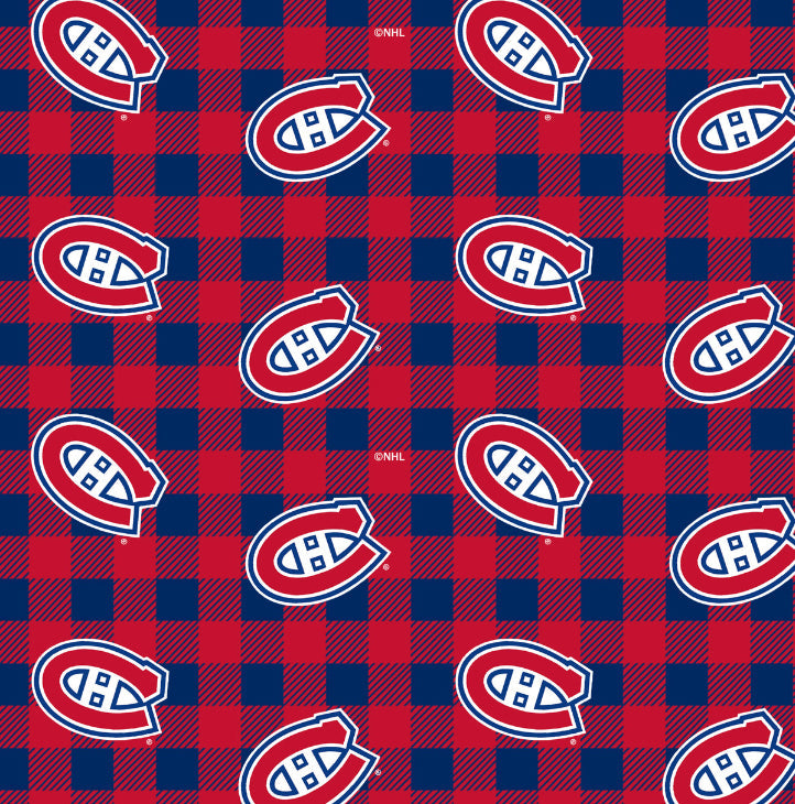 Montreal Canadiens Flannel Check