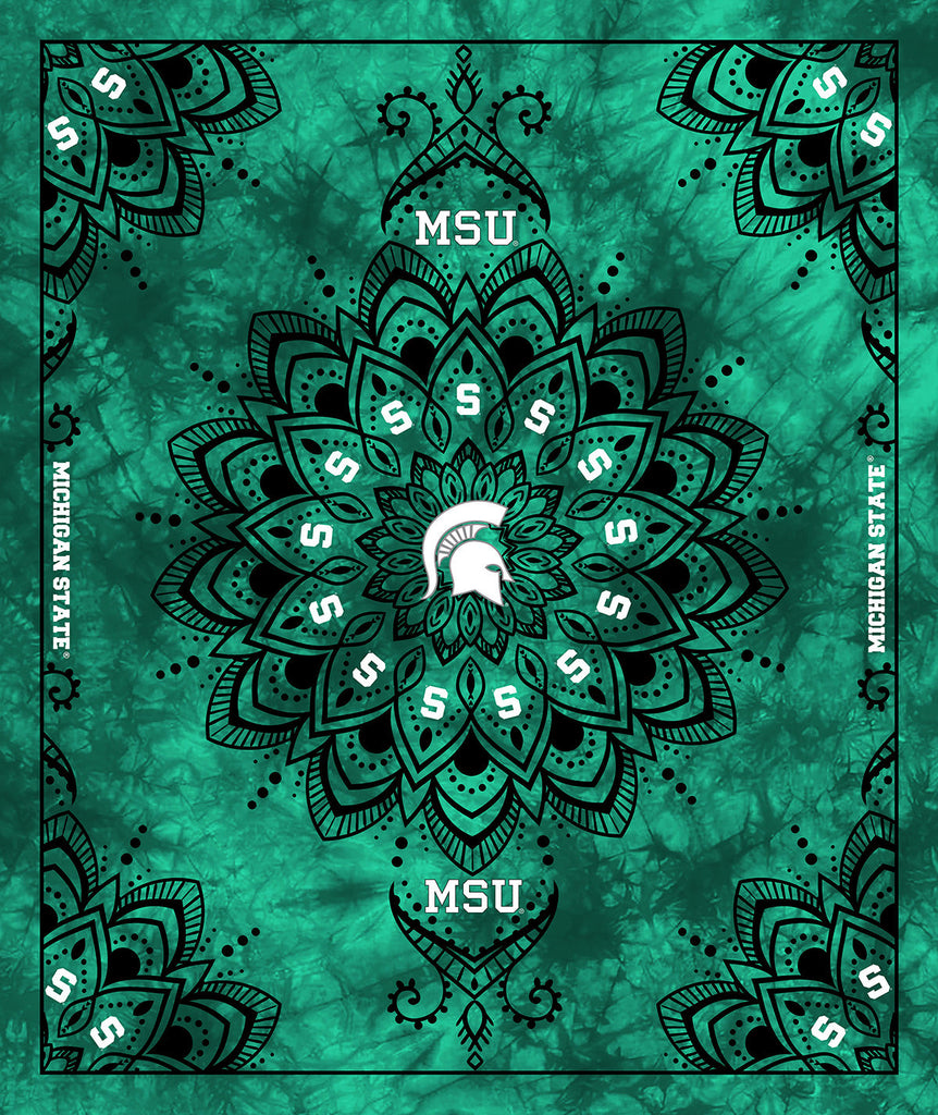 Michigan State tapestry Finished panel-48"X 56"