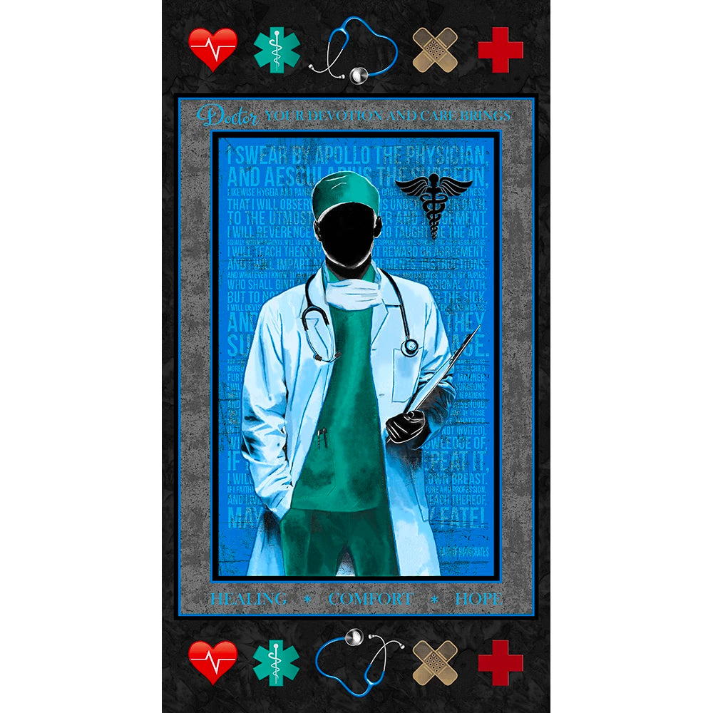 MALE DOCTOR COTTON PANEL-1195DRM