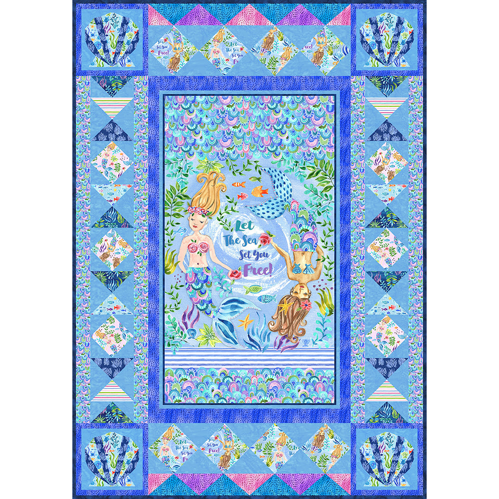 Let the Sea Set You Free Quilt Instructions