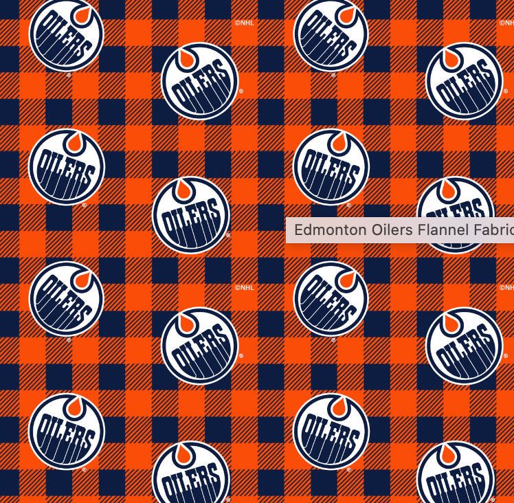 Edmonton Oilers Flannel Check