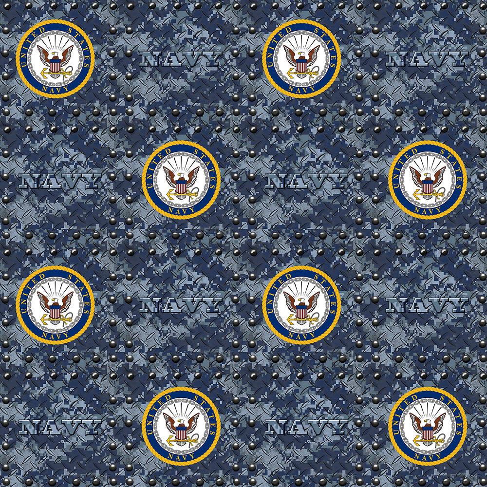 MILITARY NAVY GRATE-1554 Cotton