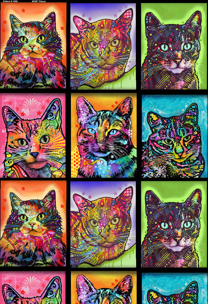1560 CRAZY FOR CATS KITTY WARHOL