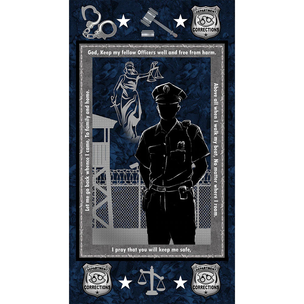 CORRECTIONS OFFICER COTTON PANEL-1195CO