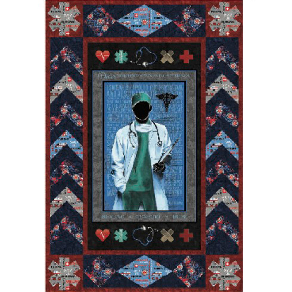 MALE DOCTOR Quilt Instructions