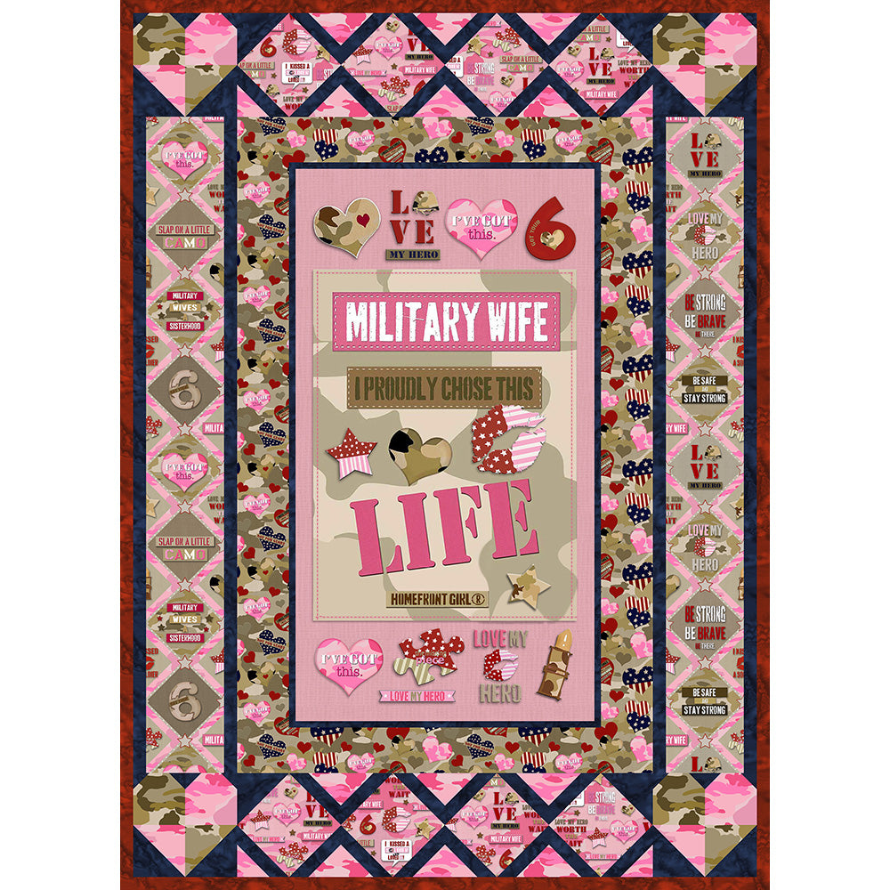 MILITARY WIFE Quilt Instructions