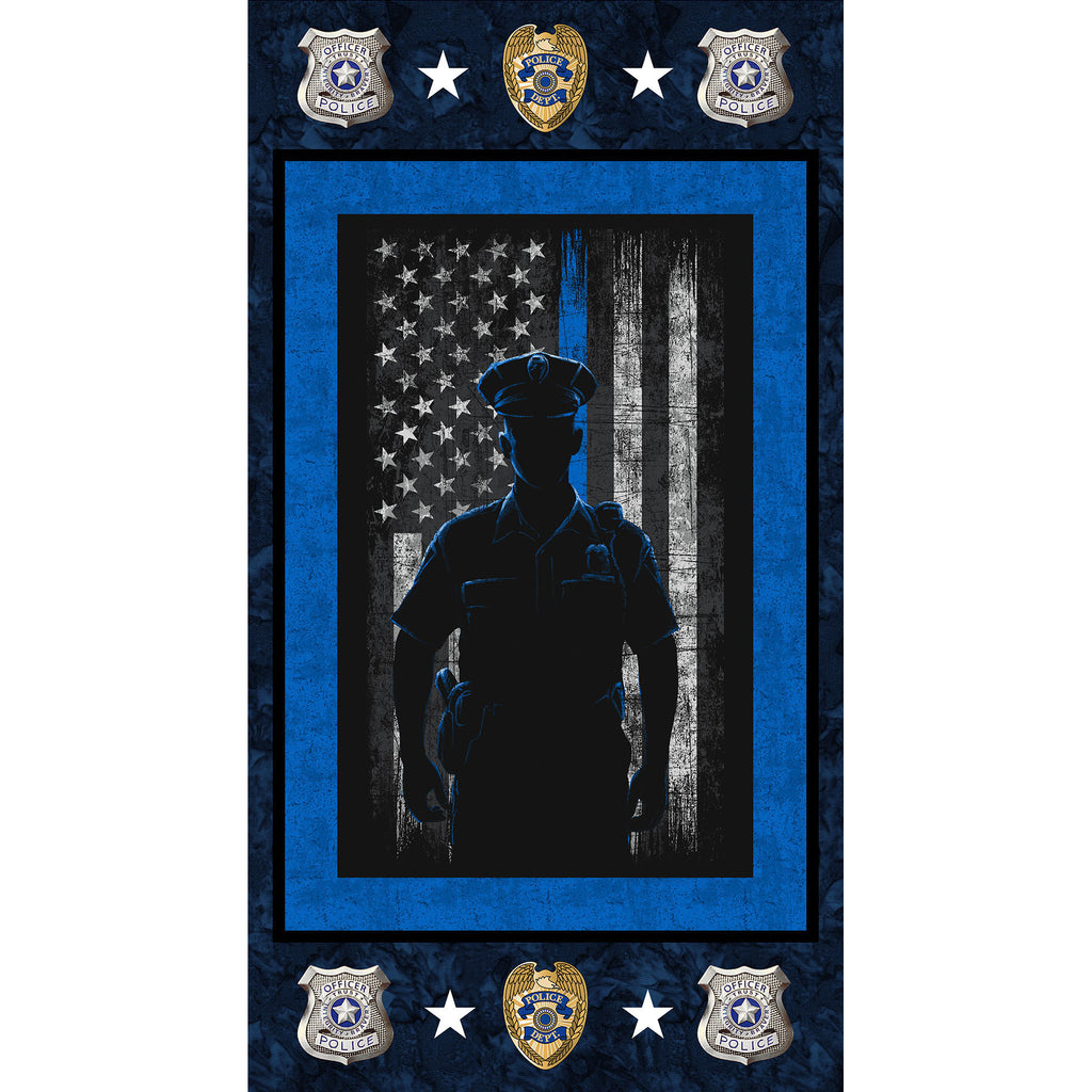 POLICE DEPARTMENT COTTON PANEL-1195PD